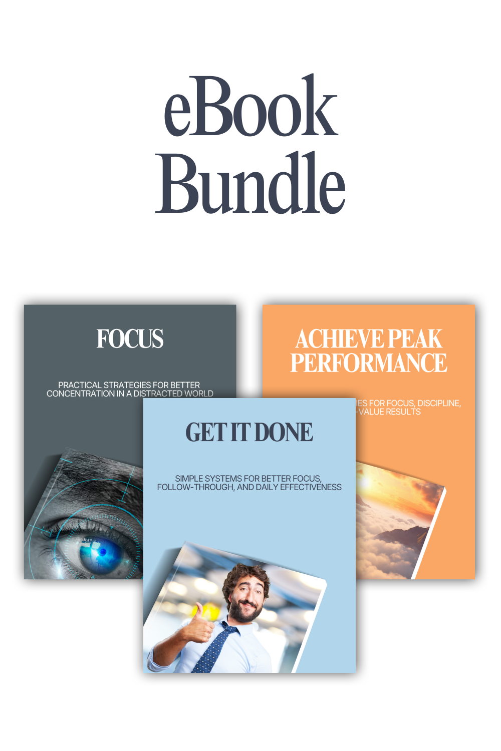 Focus Flow Bundle – 3 eBooks